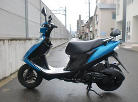 スズキ アドレスＶ１２５Ｇカスタムグリップヒーター付き